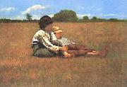 Winslow Homer Boys in a Pasture Sweden oil painting reproduction